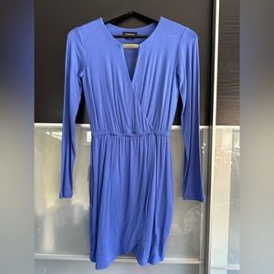 Bebe blue dress